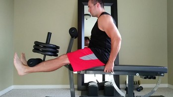 bodybuilding leg extension