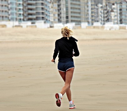running on beautiful beaches to mantain personal beauty